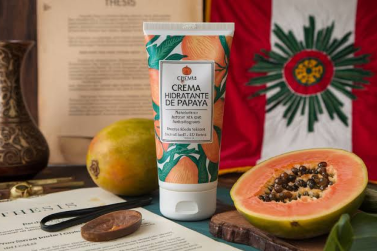 crema hidratante de papaya en peru tesis doctoral